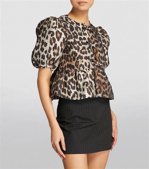 ganni leopard prints.